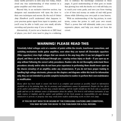 The Guitar Amp Handbook Understanding Tube Amplifiers and Getting Great Sounds image 3