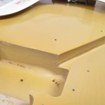 Fender Telecaster Bass 1975 Blonde Refin Left Handed image 19