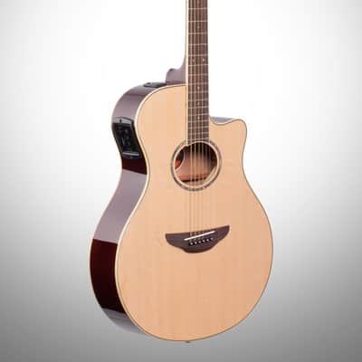 Yamaha APX-600 Acoustic-Electric Guitar, Natural image 3
