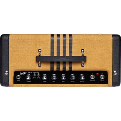 Supro 1822RBC Delta King 12 15 Watt 1x12” Combo Amplifier in Tweed and Black image 2