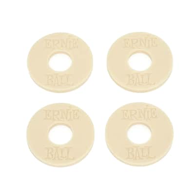 Immagine Strap Blocks Cream Set Guitar / Bass Instrument Strap Securing Flex-Locks Fits Most Nice n Tight & Modification-Free Secure & Aesthetic Strap Locking - 1