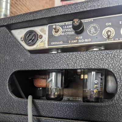 1969 Fender Bassman Head with 2x15 Cabinet image 3