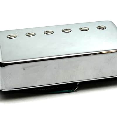 Dragonfire Covered A5 Bucker Neck Position Dedicated Pickup ~ AlNiCo Neck Humbucker ~ Covered Chrome image 2