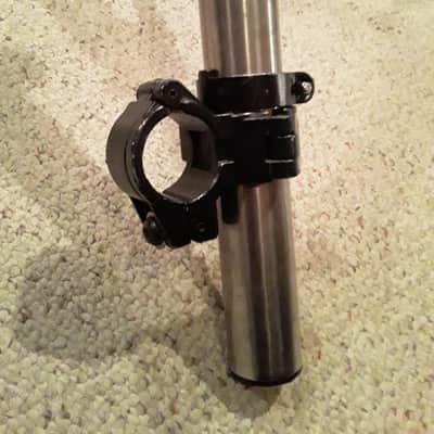 (Very Rare) Vintage Tama Titan Adjustable Telescoping Legless Rack Snare Mount with Mounting Clamp & Memory Lock Included image 12