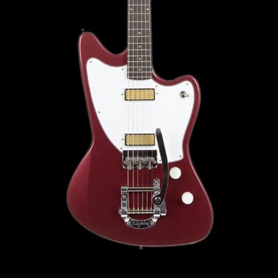 Harmony Standard Silhouette With Bigsby Burgundy with Mono Case image 1
