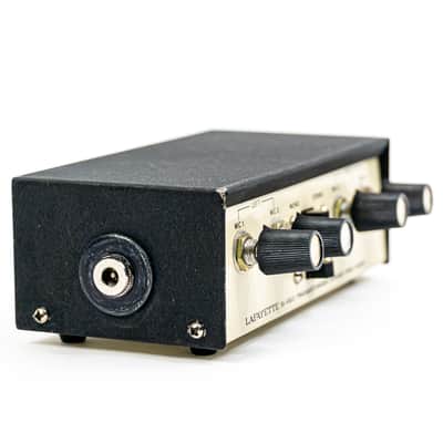 Lafayette 99-45635 Transistorized Stereo Mic Mixer - Vintage Utility Preamp Great for Guitar image 2