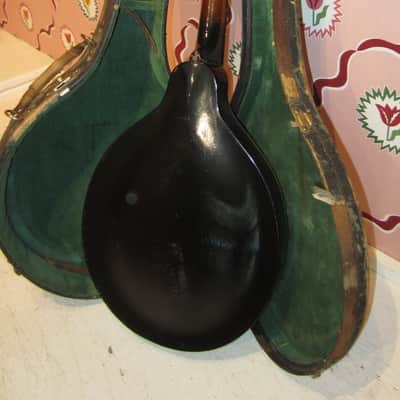 Gibson Style A Mandolin 1920s Black w/ Original Case image 6