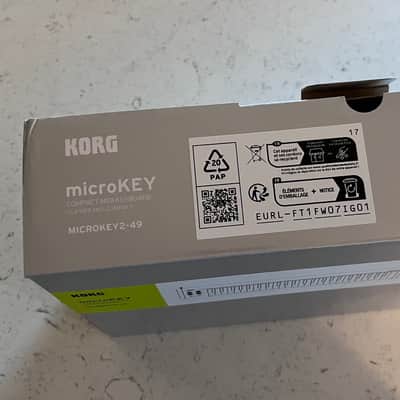 Korg microKEY2 49-Key USB MIDI Controller with iOS Connectivity 2015 - Present - Black image 4