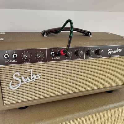 Suhr Hombre 2-Channel 18-Watt 2x12" Guitar Amp Half Stack 2021 - Present - Brown image 6
