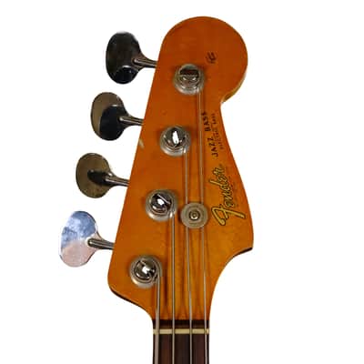 Used Fender 1965 Jazz Bass - 3 Color Sunburst image 6
