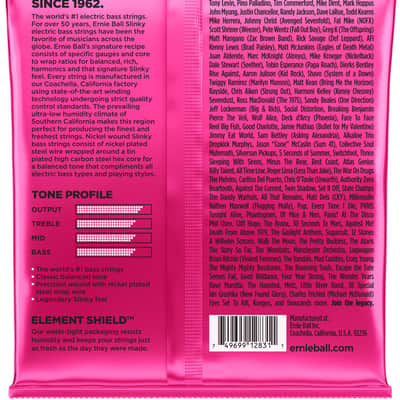 ERNIE BALL 2824 Slinky Bass Super 40-125 Nickel plated Steel. Saiten 5-String für Bass image 2