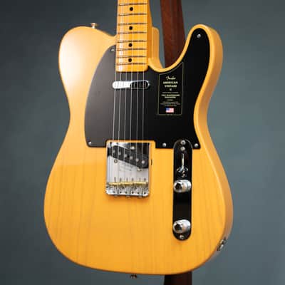 Fender American Vintage II 1951 Telecaster Maple Fingerboard Electric Guitar - Butterscotch Blonde - B-Stock - V2561806B image 4