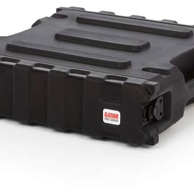 Gator G-PRO-2U-19 2RU, 19 Deep PE Molded Rack Case image 1
