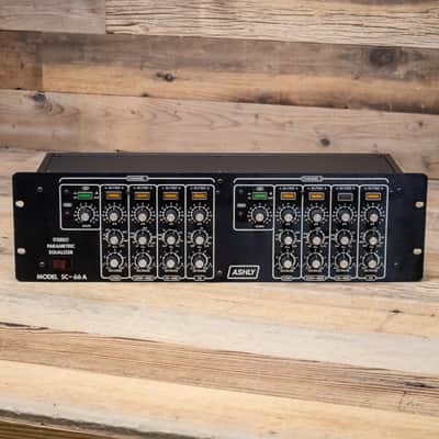 Ashly SC-66A (SC66A) Vintage Stereo Parametric Equalizer 2-Channel EQ U287514 image 3