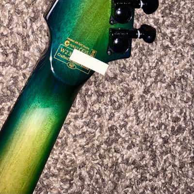 Schecter E-1 FR S Sustainiac Green Burst electric guitar sustainiac Floyd rose ohsc image 11