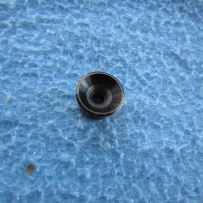 Black Strap Button Vintage Fender Style Strap Button Missing Screw But Cool Black Vintage Fender Style Strap Button image 2