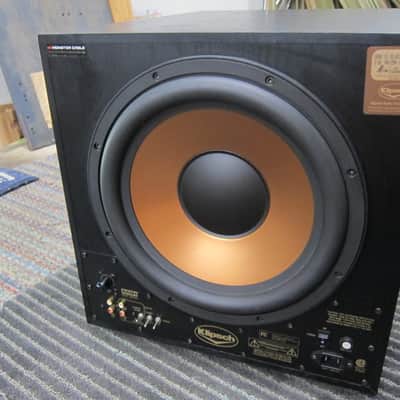 Klipsch RSW-12 Subwoofer Top Line, 2400 Watts, 2 12" Drivers, 36DB Crossover, Deep, Extended, Powerful, Ex Sound Black image 4