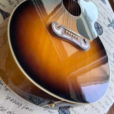 Epiphone EJ200SCE/VS 2019-2020 - Vintage Sunburst image 7