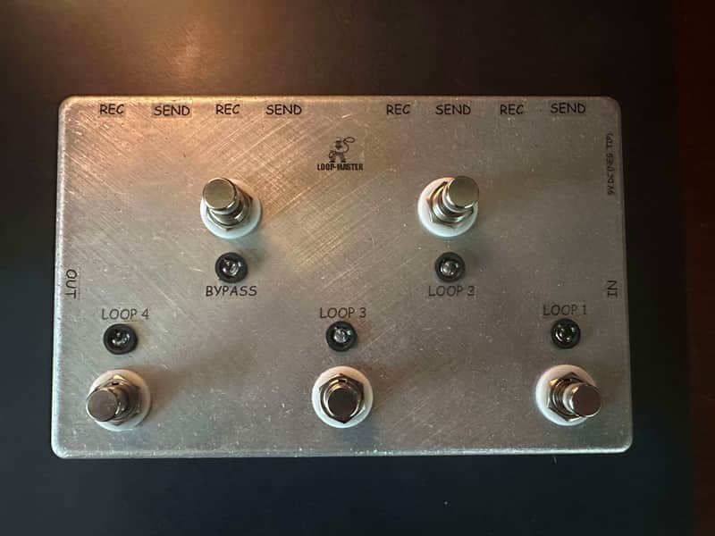 Loop Master Loop Switcher-4 Looper With Master Bypass image 1