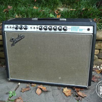 Vintage 1968 Fender Vibrolux Reverb Blackline / Dripedge image 1