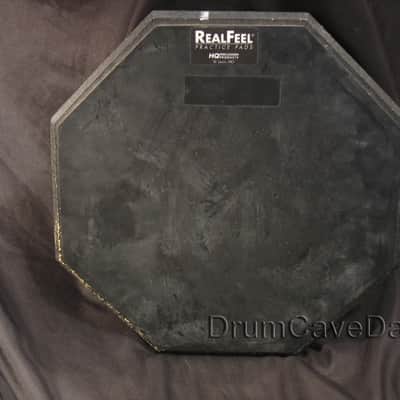 12" REAL FEEL PRACTICE PAD, RF-12D DOUBLE SIDED YELLOW & BLACK, GOOD TO GREAT CONDITION!! image 2