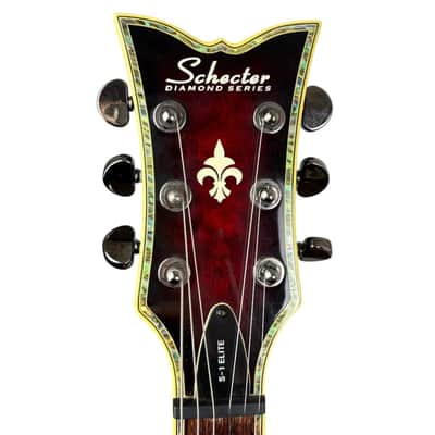 Schecter Diamond Series S-1 Elite 2013 - Black Cherry image 8