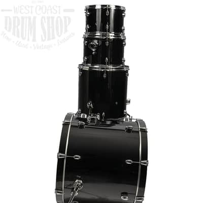 Pearl Export 6-Piece Drum Set with 18" Floor Tom Jet Black image 2