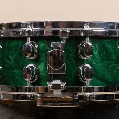 Mapex Orion 5.5x14 Emerald Green Snare Drum image 4