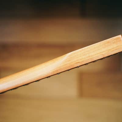 Telecaster Neck – Roasted Maple | 22 Stainless Steel Frets | Nitro Satin Finish | Bone Nut image 13