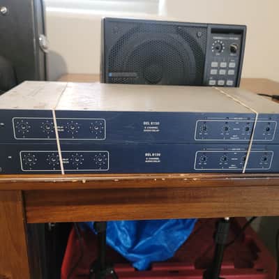 Pair BEL Digital Audio BEL 8150 professional 8-channel audio delay processors. image 7