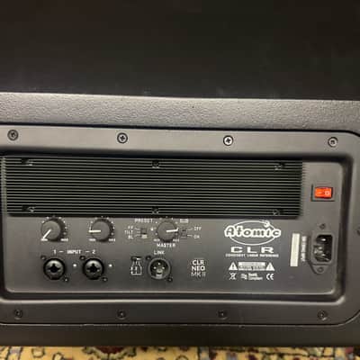 Atomic Amps CLR Neo MKII Active Reference Wedge 2023 - Black image 6