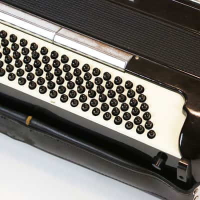 1950s Universal Electric Accordion Rare Stereo Model Vintage with Original Case Made in Italy image 19