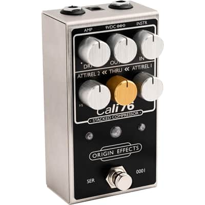 Origin Effects Cali76 Stacked Edition Black Compressor Pedal - Black image 3