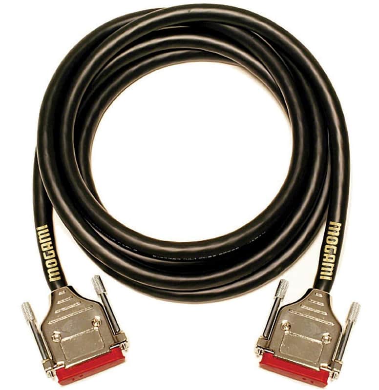 Mogami GOLD DB25-DB25-05 8 Channel Analog Interface Cable 5 feet image 1