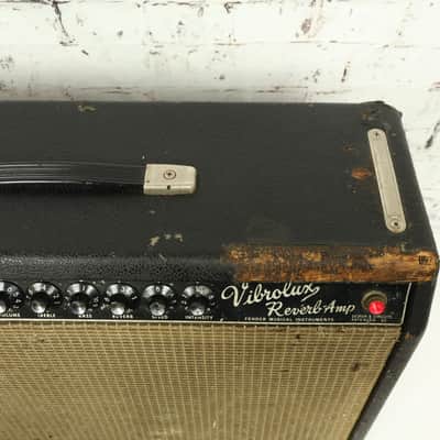 1966 Fender Vibrolux Reverb AA864 Combo Amplifier *FULLY SERVICED/ALL ORIGINAL* image 11