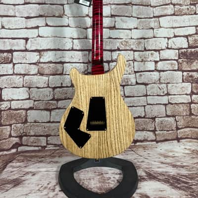PRS Modern Eagle V Wood Library 10Top Red Tiger Quilted Stained Flamed Maple Neck Ziricote FB Ltd. 2pcs worldwide image 9
