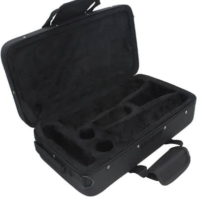 Clarinet Case, Oxford Cloth Clarinet Gig Bag with Accessory Compartments, Black Foam Padded Thickened Clarinet Bag with Strap image 3
