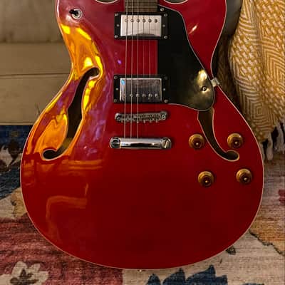 Johnson JS-500/RC Grooveyard Approx 2010 - Cherry red image 1