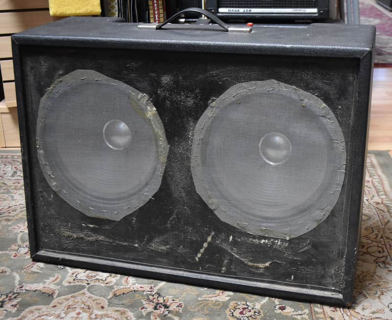 1970's Polytone Model 104 2x12" Combo Amplifier Black image 1