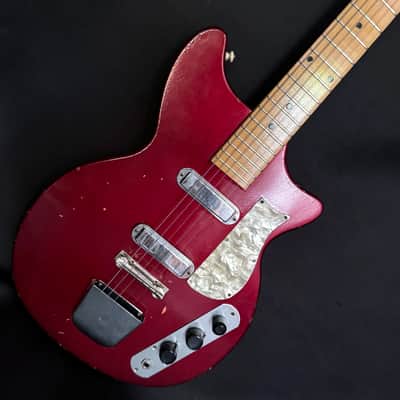 Premier Multivox Royalist Guitar - Maple Neck, Original Finish - Well Padded Gig Bag - 1962 image 2