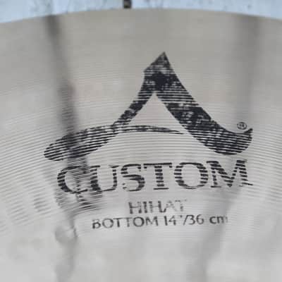 Zildjian A Custom 14 Inch Hi Hat Cymbal Pair 14" Hi Hats Drum Cymbals A20510 image 5