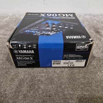 Yamaha MG06X 6-Channel Mixer - Compact Design - Excellent w/ Original Box & Power Supply image 5
