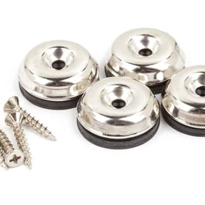 Set of 4 Genuine Fender Sphinx Glide Amp/Amplifier Feet - 099-3900-000 image 1
