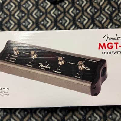 Fender 099-4071-000 MGT-4 Mustang GT 4-Button Footswitch with 1/4" Jack 2010s - Black/Silver image 3