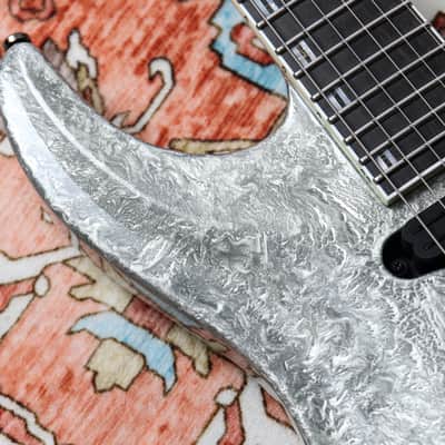 ESP MIJ Original Horizon 1 Limited Edition "Liquid Metal Silver + Ebony" (2025) image 9