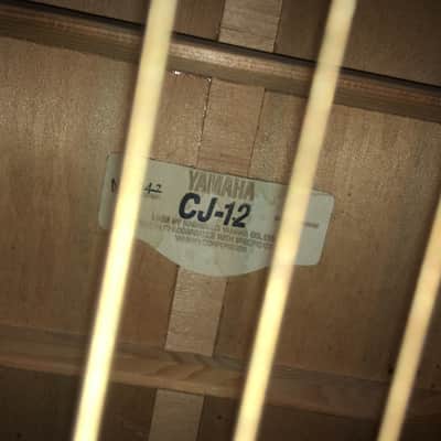 Yamaha CJ 12 Country Jumbo Acoustic Guitar Spares Or Repairs Working Project image 3