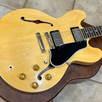 2023 Gibson Custom 1959 ES-335 Reissue VOS Vintage Natural image 3