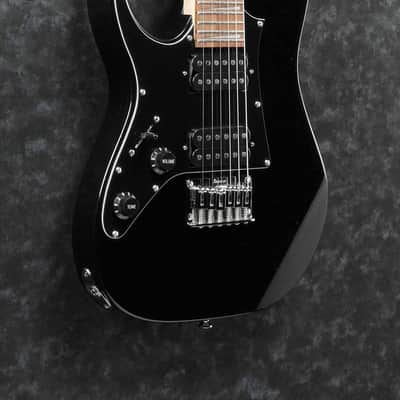 Ibanez GRGM21L-BKN GIO RG miKro Electric Guitar 6-String Lefty - Black Night image 5