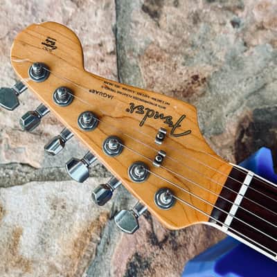 Fender Kurt Cobain Road Worn Jaguar 2012 - 2015 - 3-Color Sunburst image 4