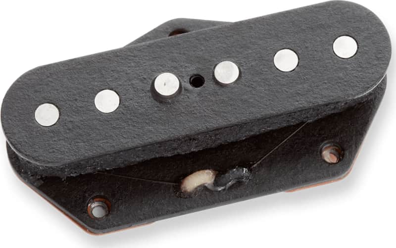 Seymour Duncan STL-1 Vintage '54 Lead Telecaster Single Coil Bridge Pickup, Black image 1